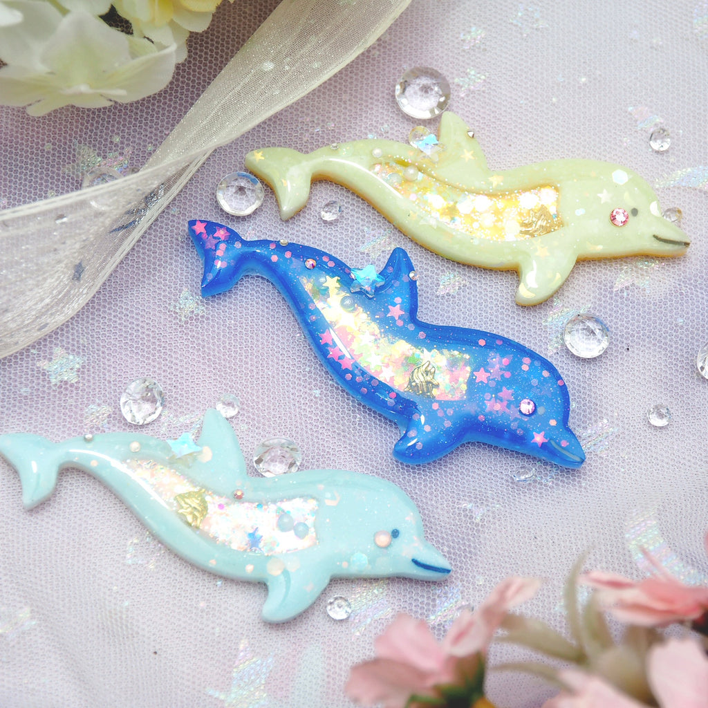 Dolphin Ocean Friends Clips (6cm clip)