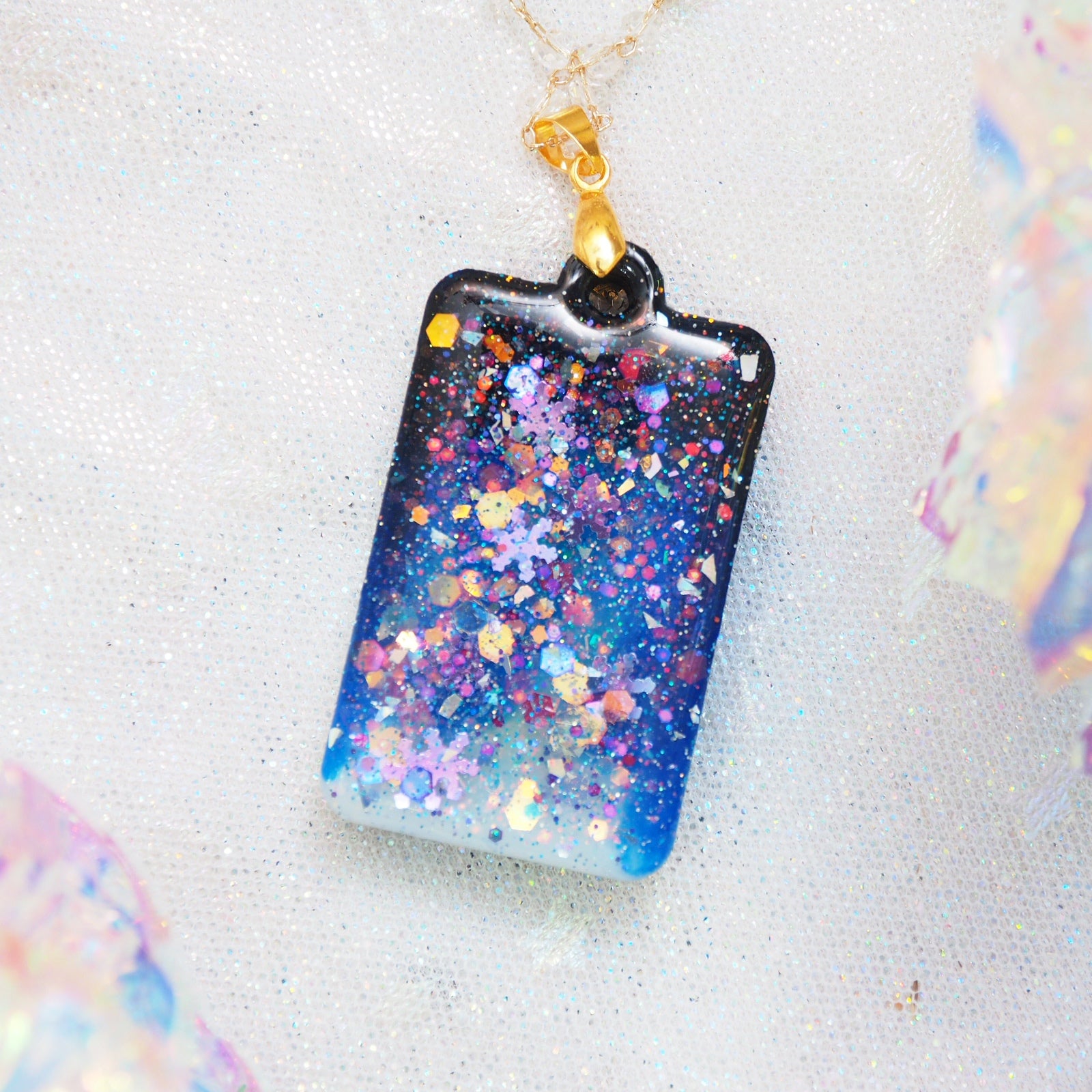 Aurora Landscape Necklace B