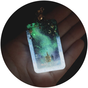 Aurora Landscape Necklace B