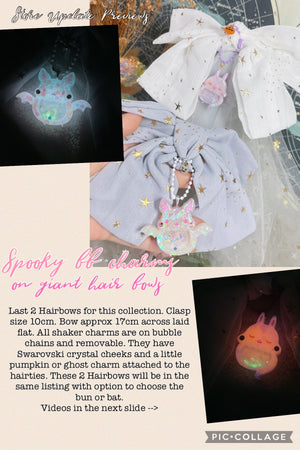 Spooky BBs Starry Hairbow Clasp