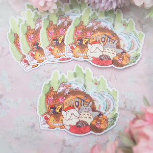 Grew Up with Ghibli - Shimmery Sticker
