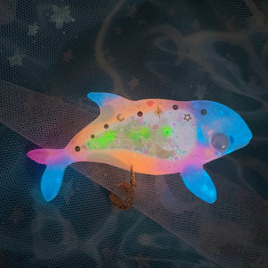 Haru Orca - 6cm teardrop clip