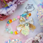 Candy Loop Green Reaper Ghostie Bun Charm