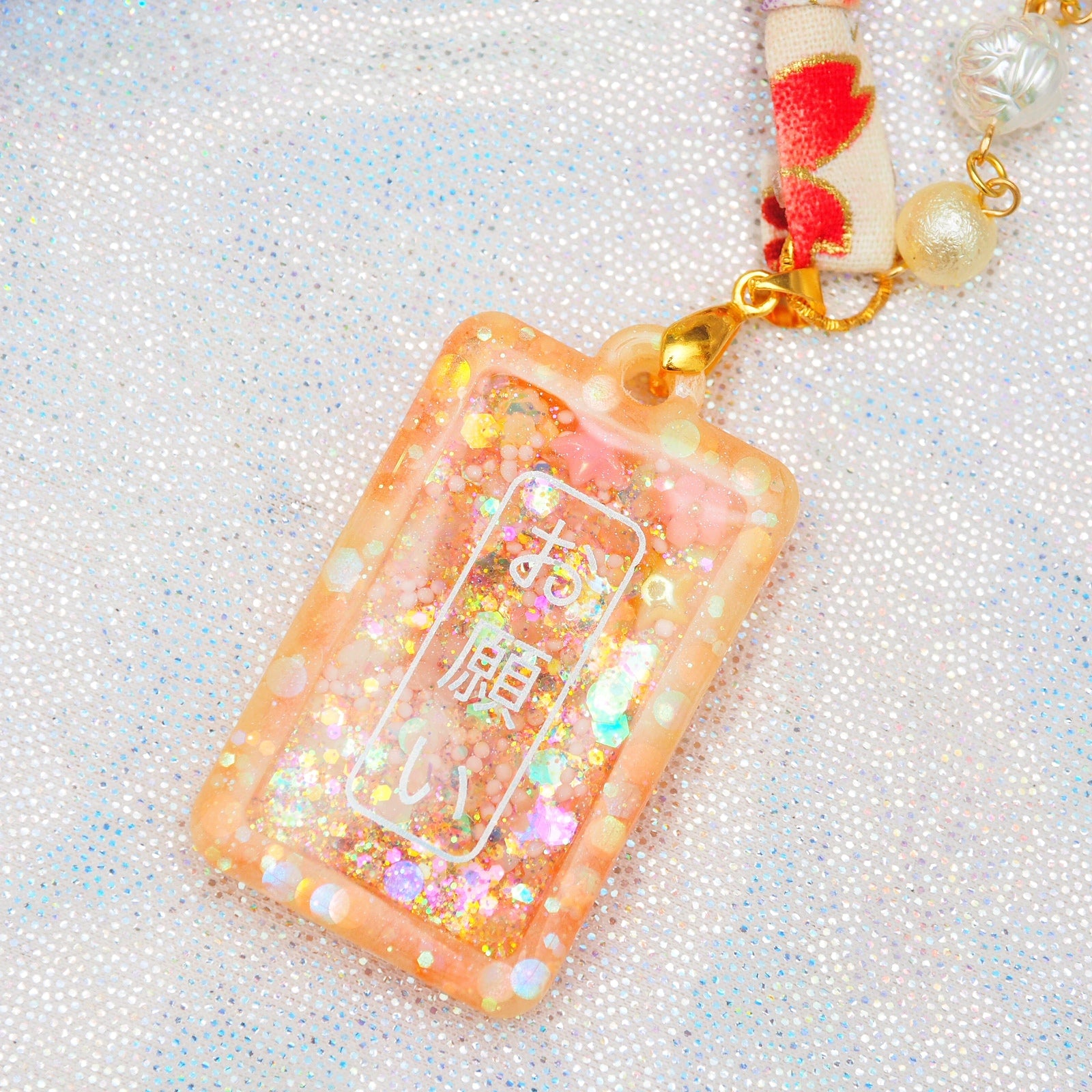 Orange Tanzaku Charm