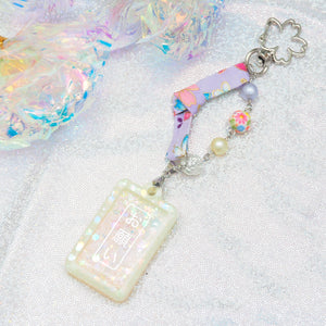 Yellow Tanzaku Charm