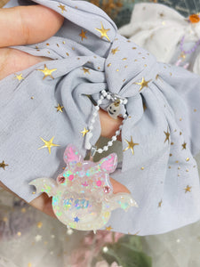 Spooky BBs Starry Hairbow Clasp