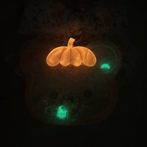 Pumpkin Kuma Charm