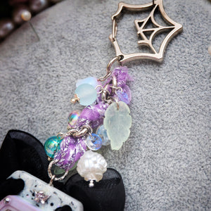 Fly Me To the Moon Laced Coffin Charm