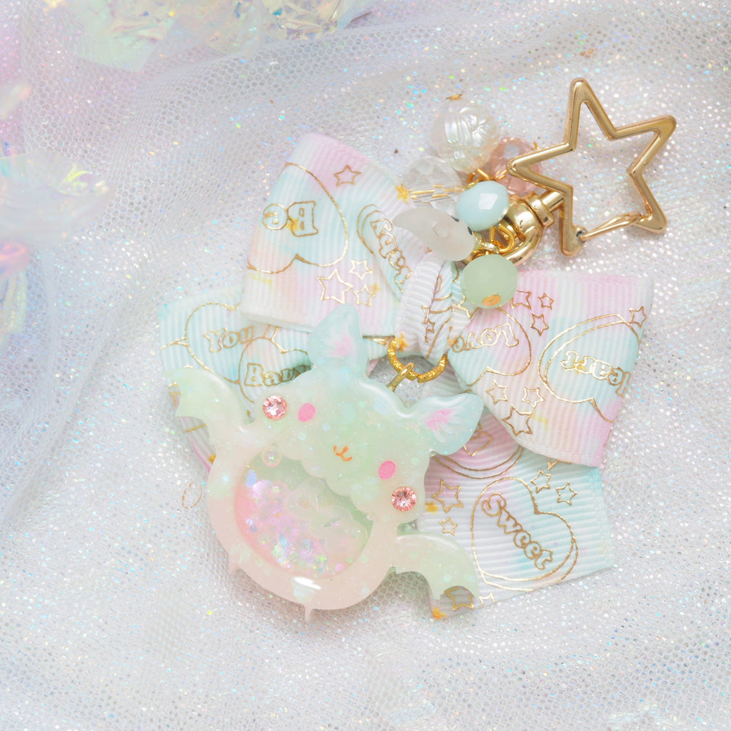 Gold Melona Froot Bat Charm