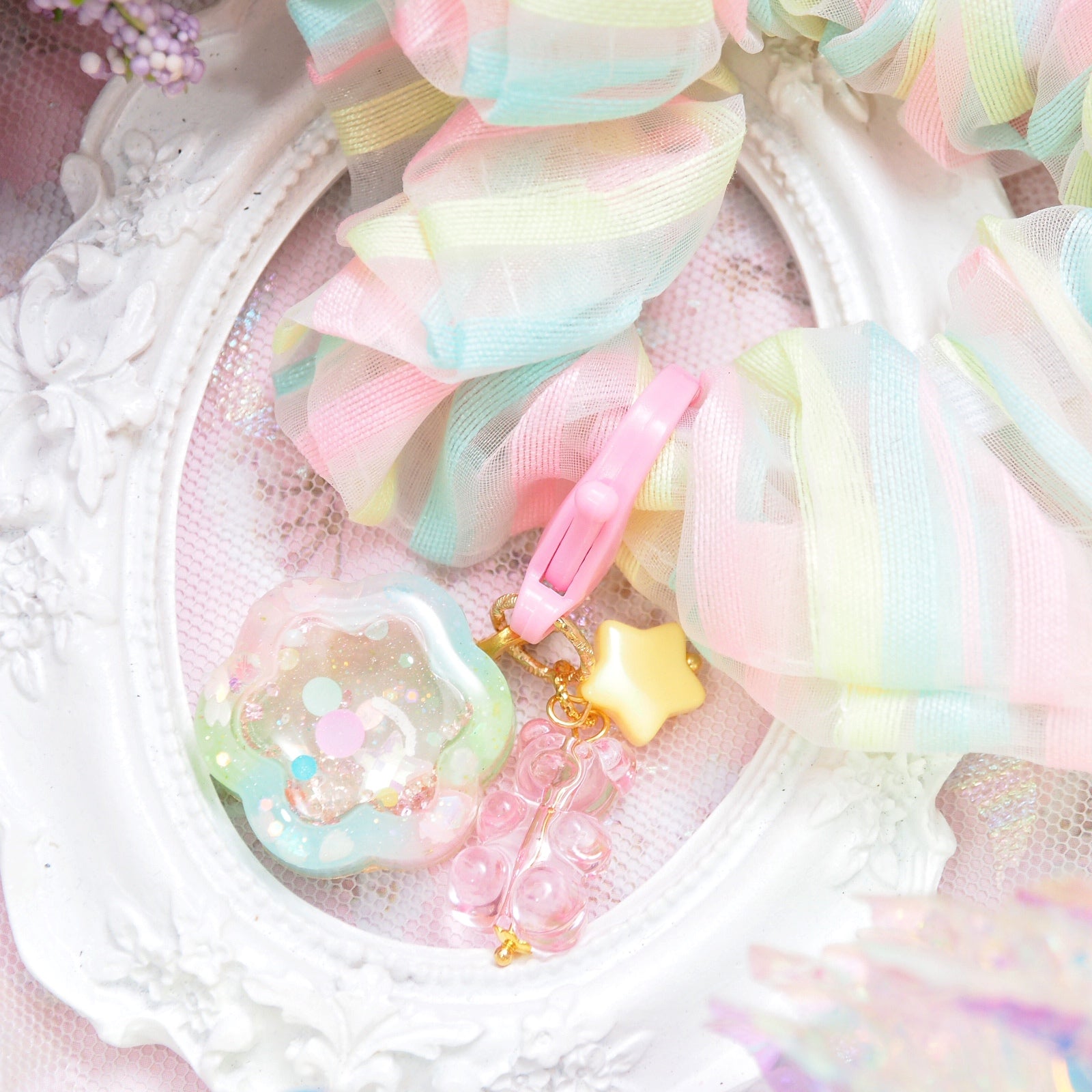 Spring Konpeito Hairtie (Dry Shaker)