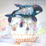 Wisteria - 7cm Orca Clasp