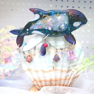 Wisteria - 7cm Orca Clasp