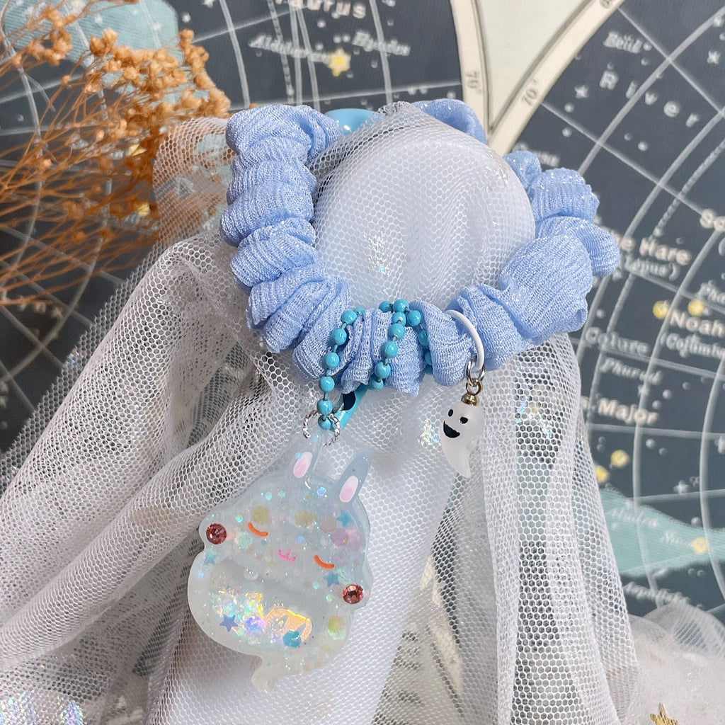 Soda Crush Ghostie Bun Hairtie
