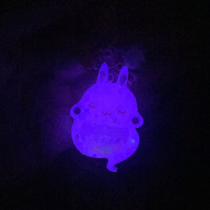 Bubblegum Gummy Ghost Bun Charm