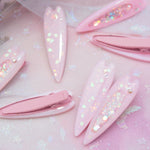 Sakura Petals Barrette Set (5cm clips)