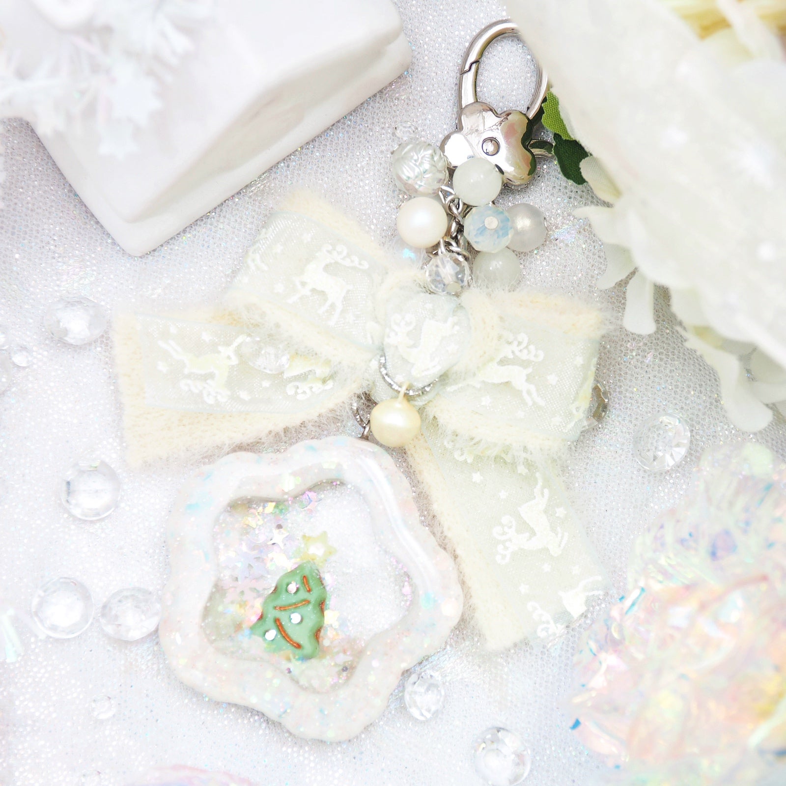 Winter in Starglass Resin Charm