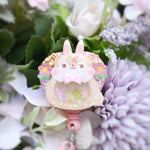 Romantic Fairytale Bunny Badge Reel