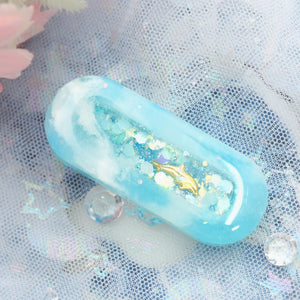 Vitamin Sea Blue Dolphin Clip