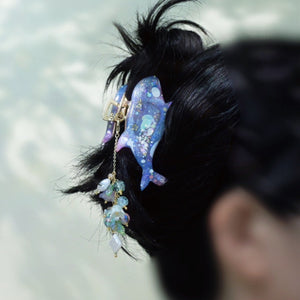 Night in Dreamland Orca 5.5cm Hair Claw
