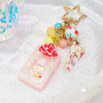 Pink Hanabi Omamori Charm