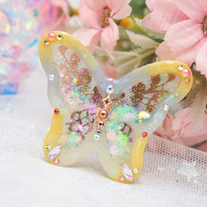 Solune Fayette Bejewelled Lepidoptera Hairclip