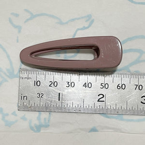 Chunky Teardrop Hairclips