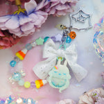 Candy Loop Peek-a-Bloo Ghostie Bun Charm