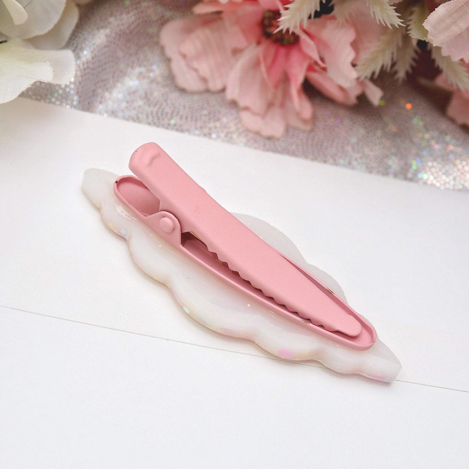 Macaron Confetti hairclip