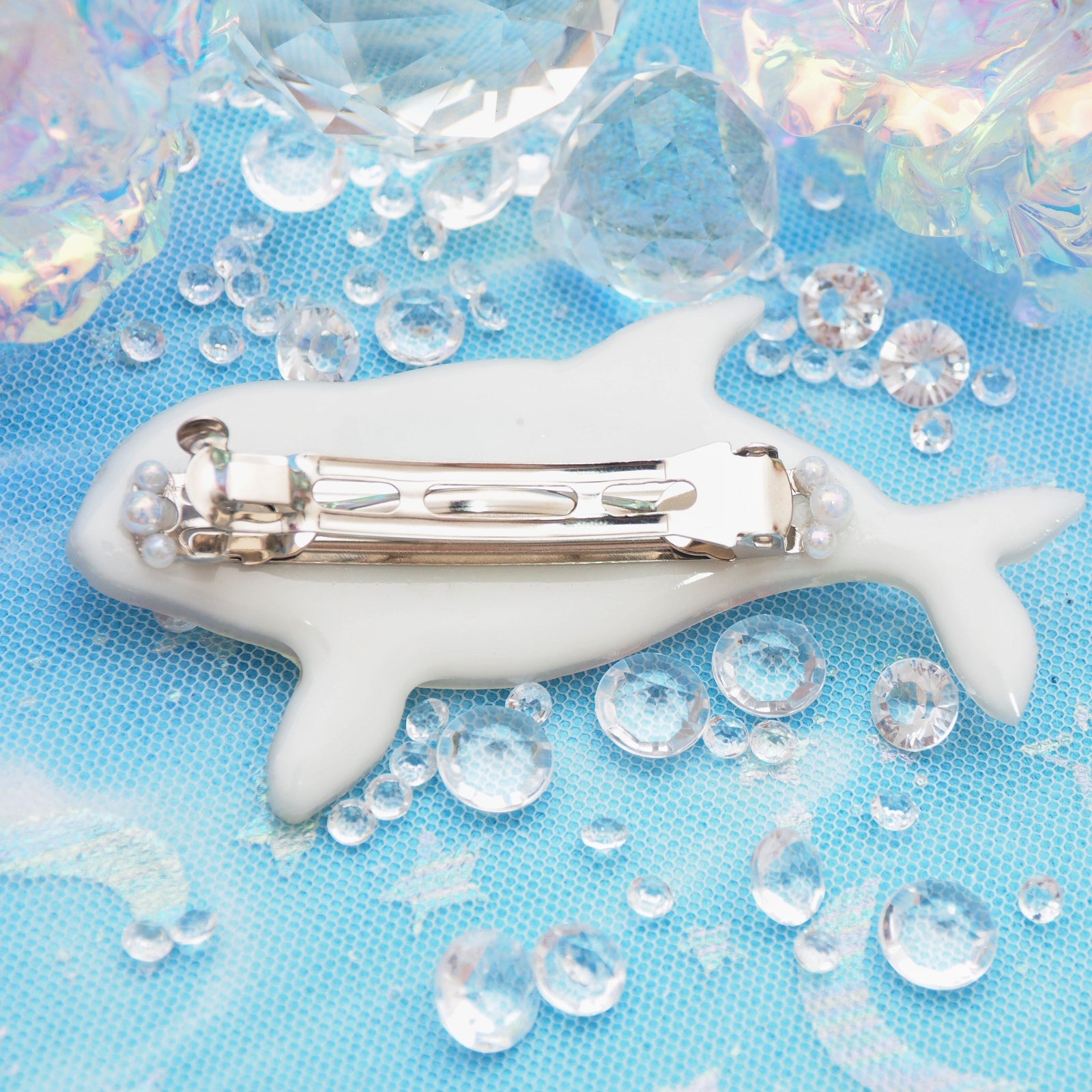 Calcite Orca Clasp