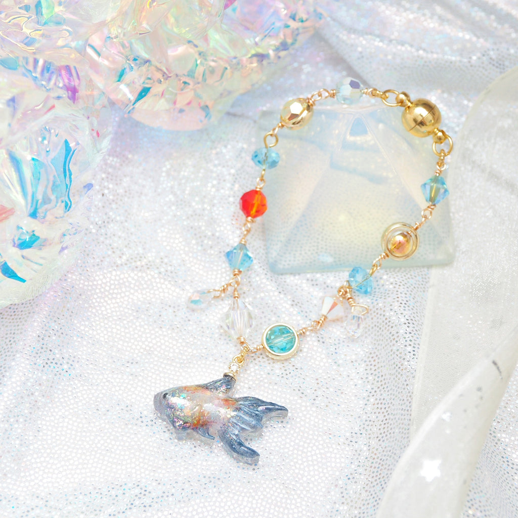 Kōcha Goldfish Crystal Bracelet