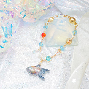 Kōcha Goldfish Crystal Bracelet
