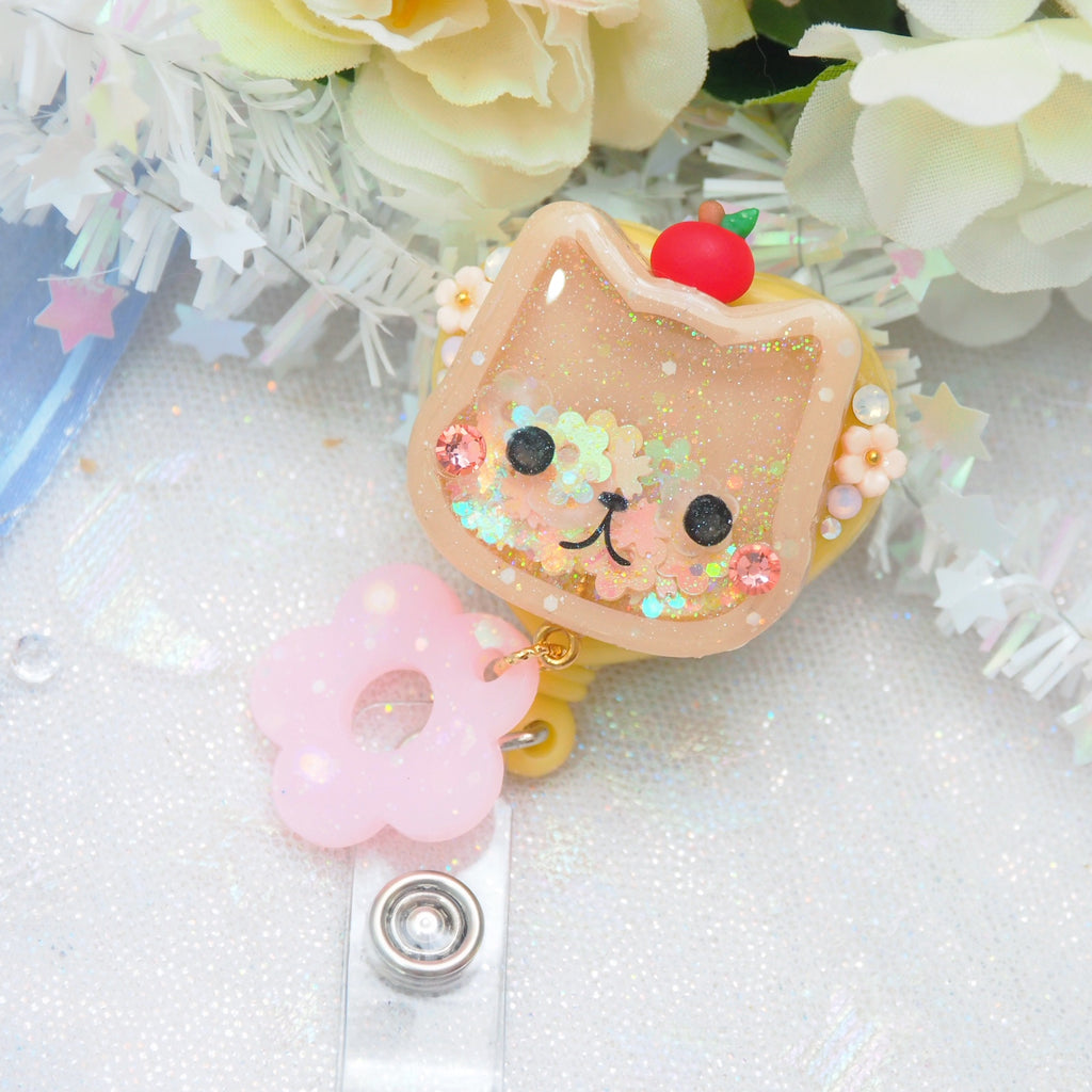 Capybara Badge Reel