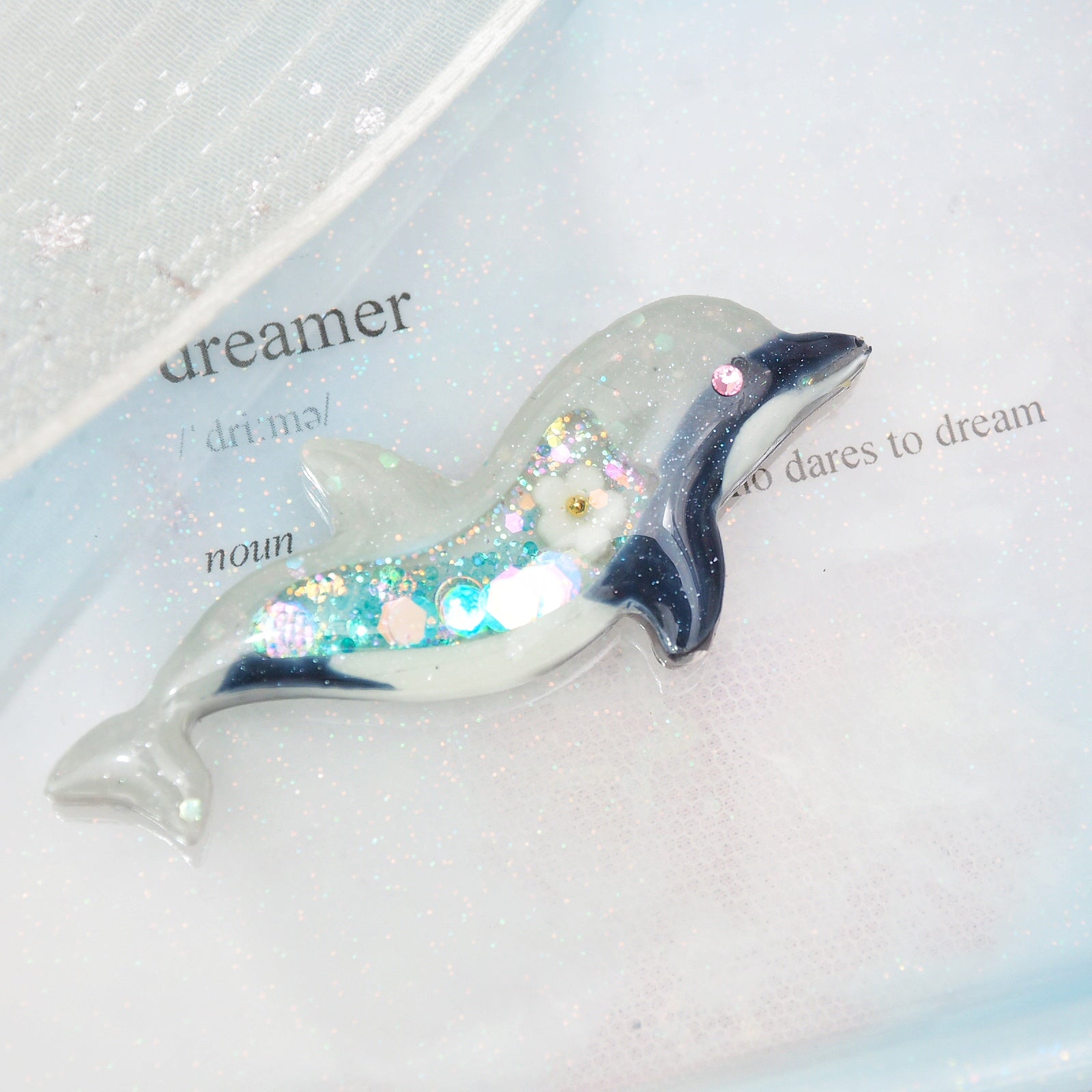 Baby Dolphin Clips (3.5cm clip)