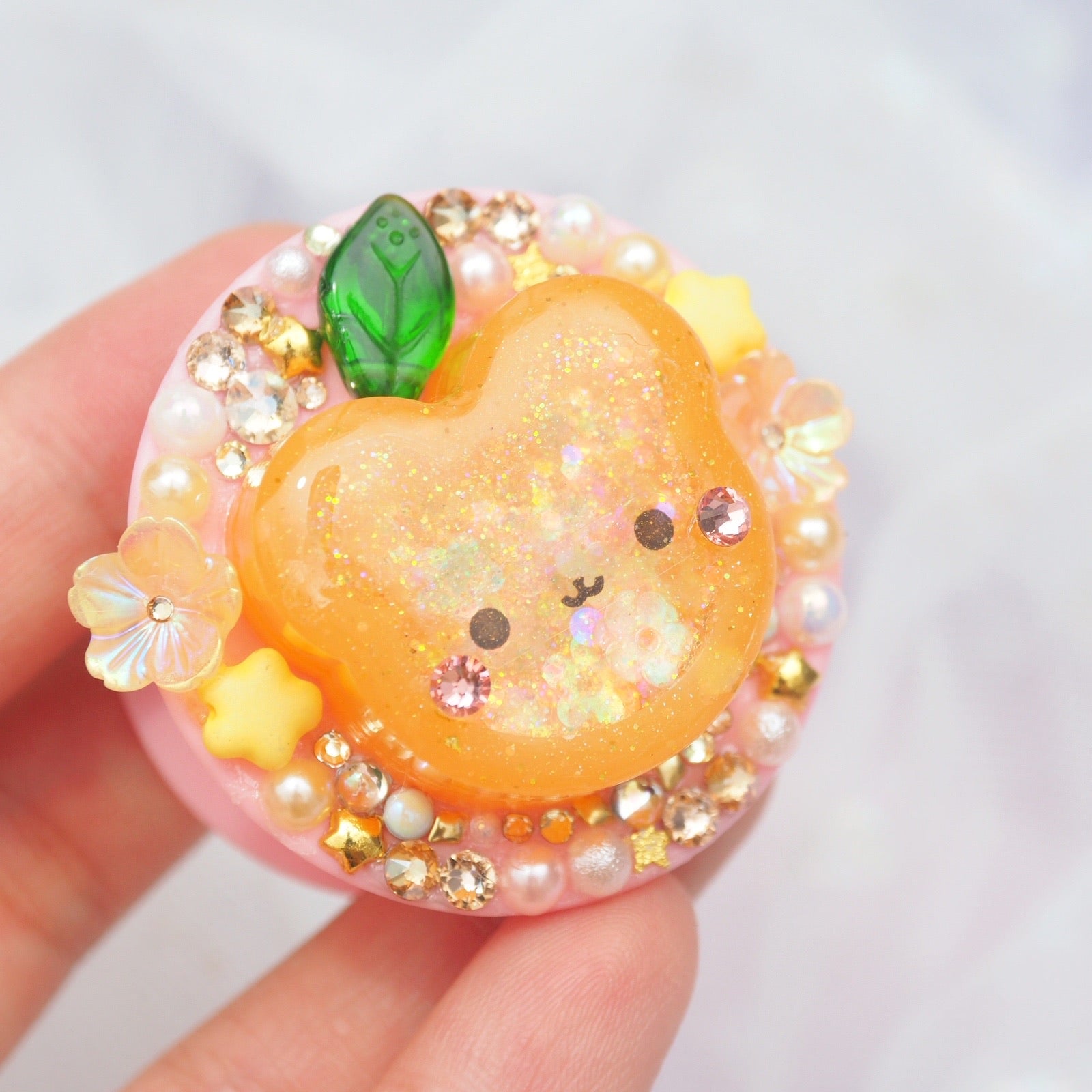 Mikan Bear Phone Grip