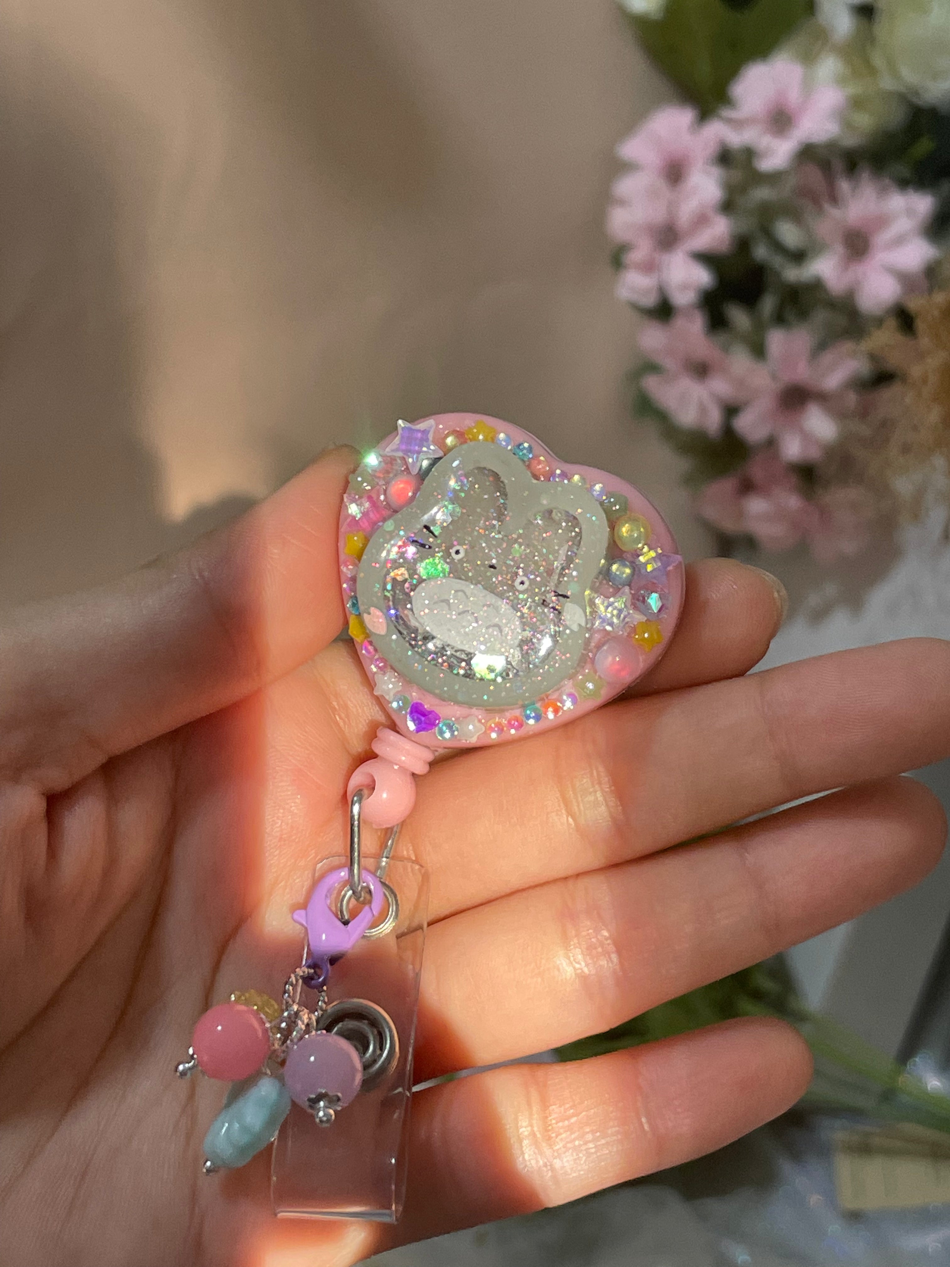Tiny Totoro Love Badge Reel