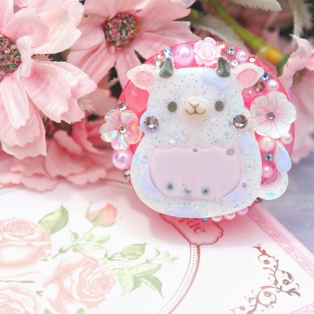 Taro Boba Cow Phone Grip