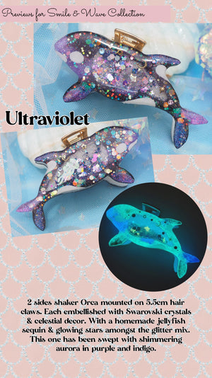 Ultraviolet - Orca 5.5cm Hair Claw