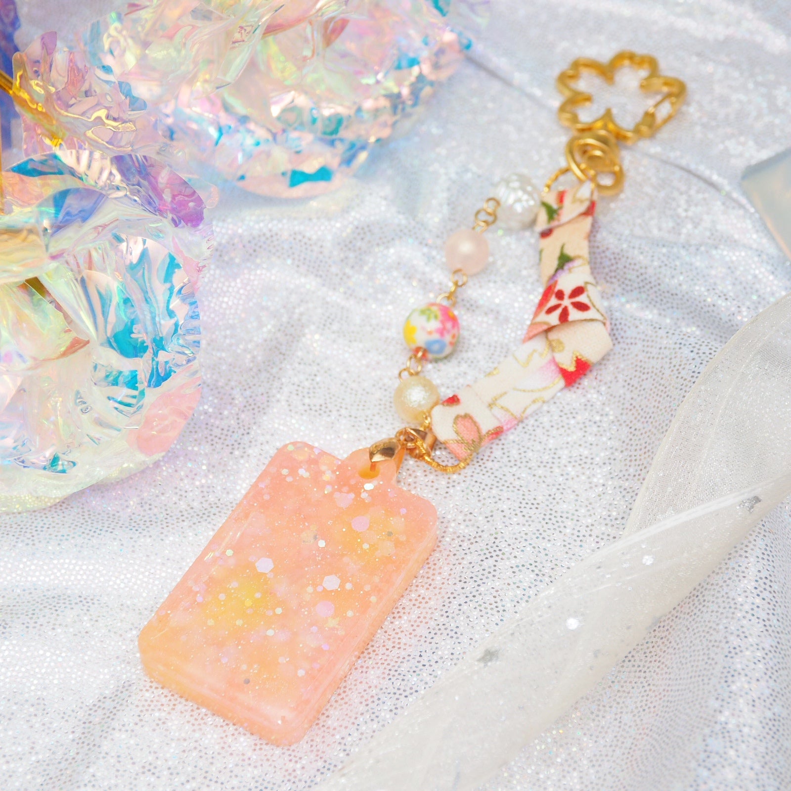 Orange Tanzaku Charm