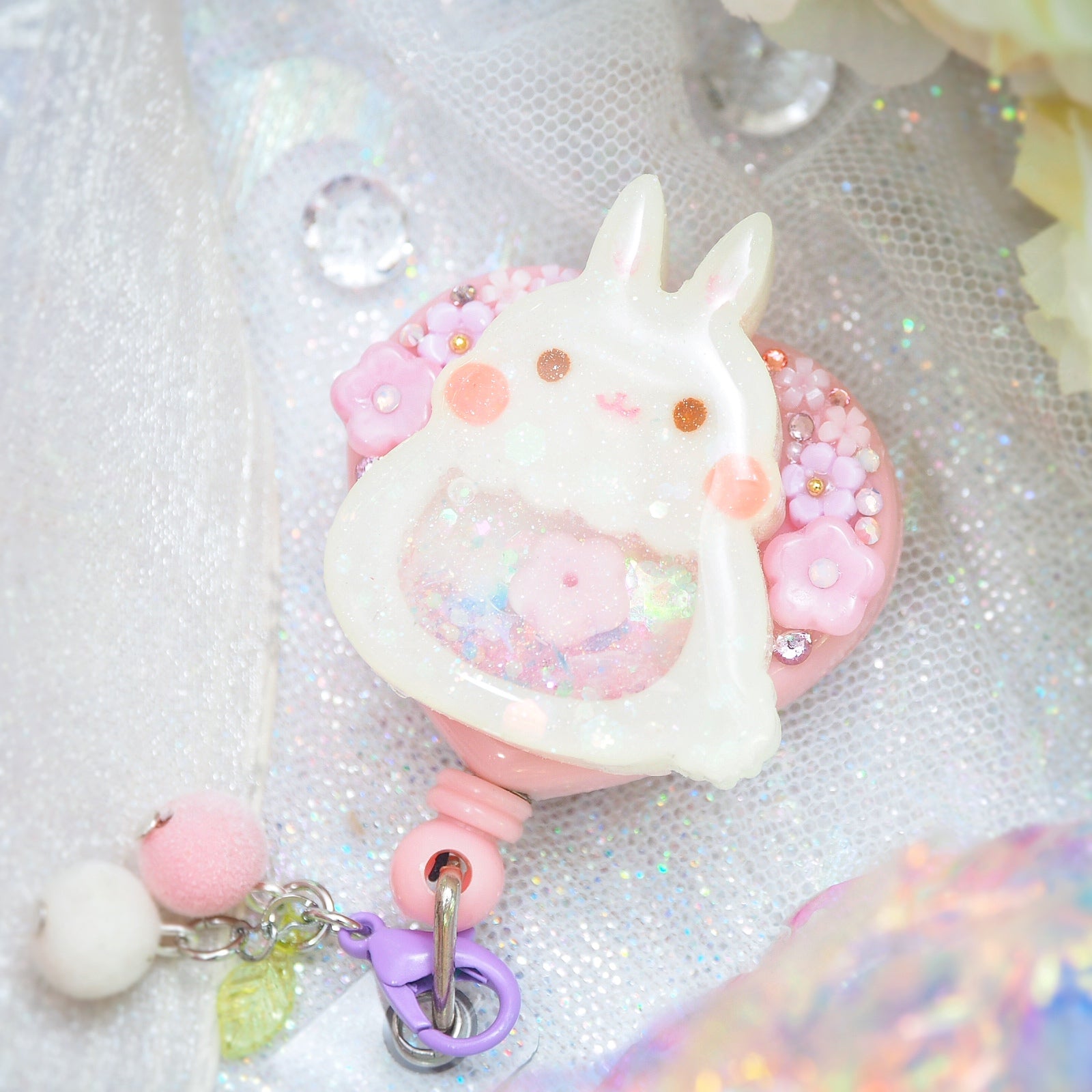 Eternal Garden of Lilac Bun Bun Badge Reel