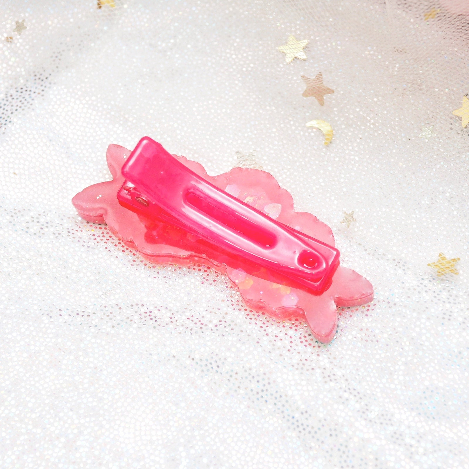 Mini Bed of Roses Hairclip