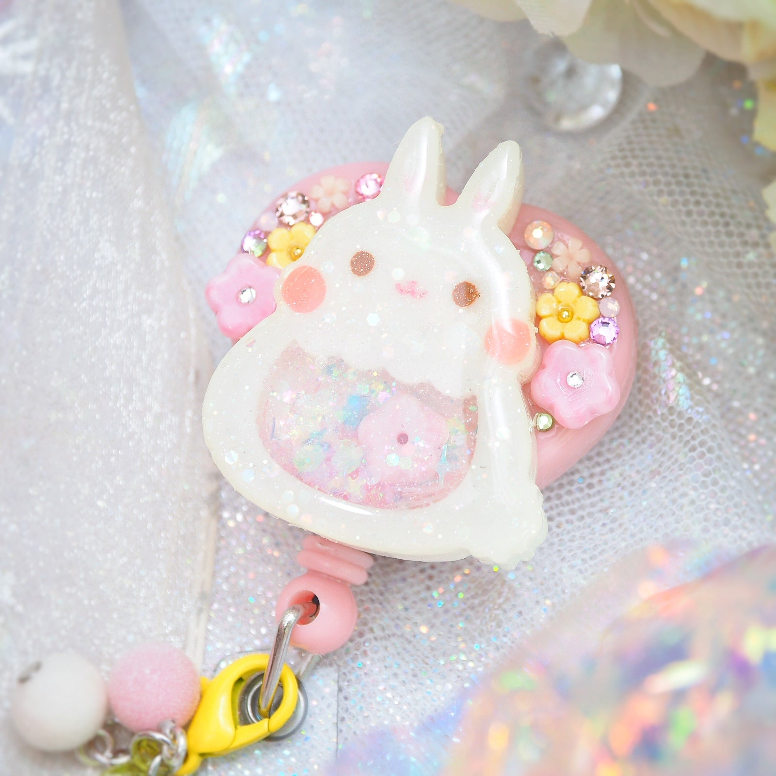 Eternal Garden of Sunshine Bun Bun Badge Reel
