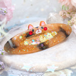 Tiger Barrette (Oval)