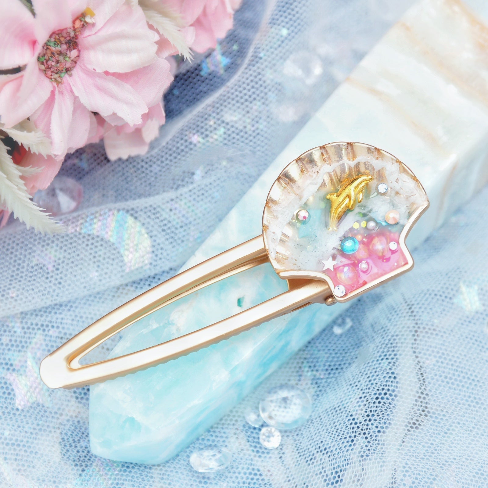 Scoop of the Ocean Prism Tides Dolphin Barrette