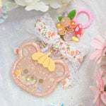 Pumpkin Kuma Charm