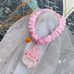 Strawberry Crush Ghostie Bun Hairtie