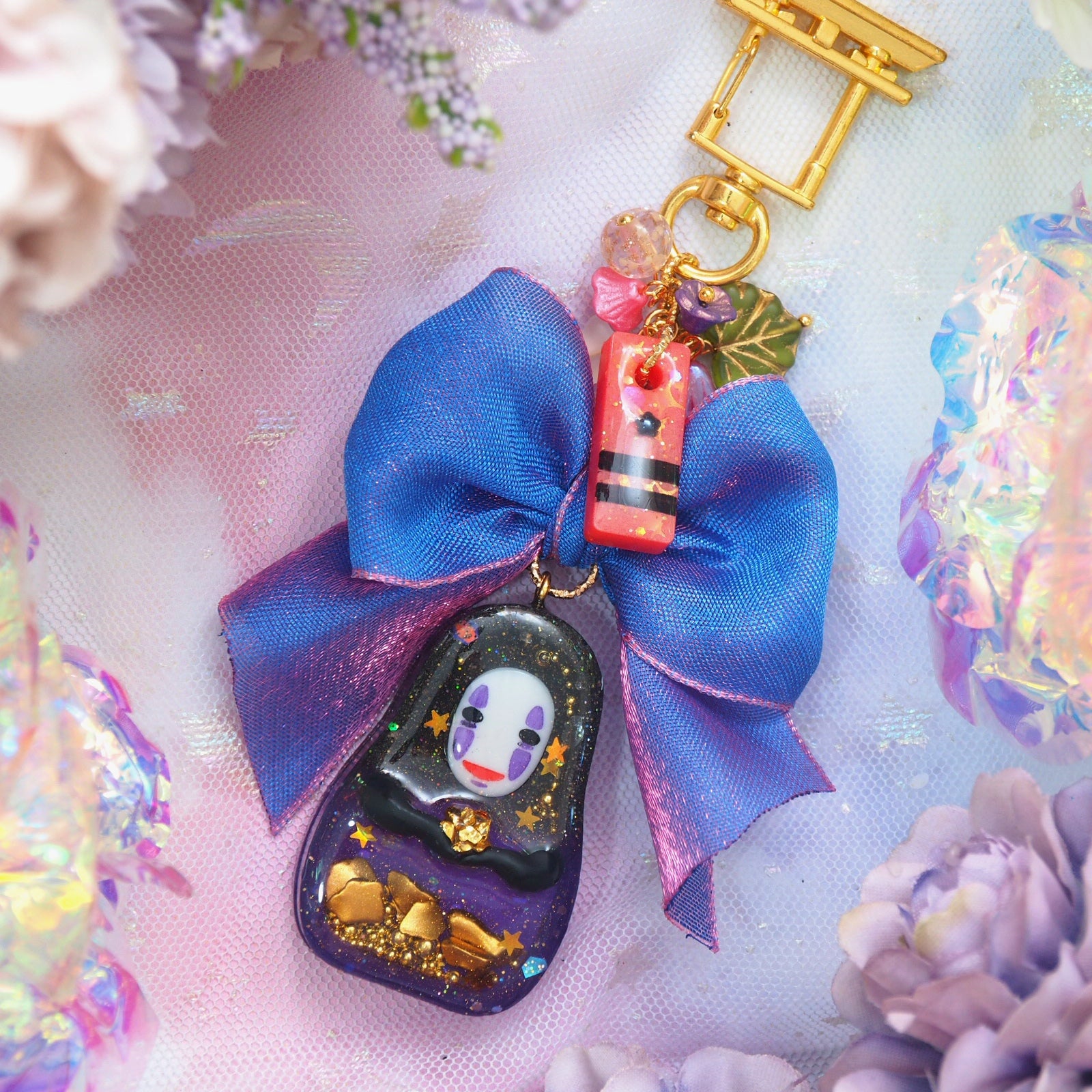 Purple Kaonashi Charm
