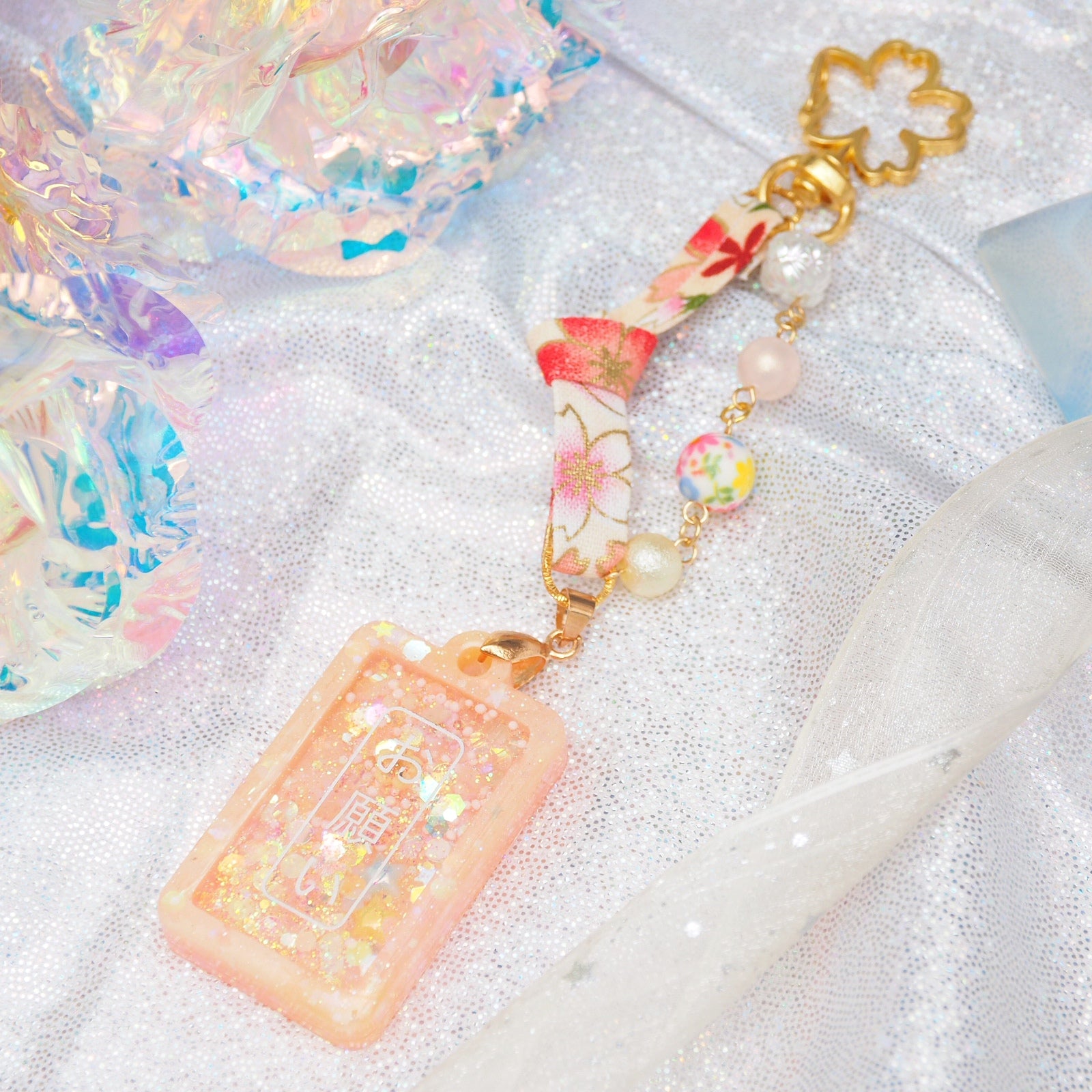 Orange Tanzaku Charm