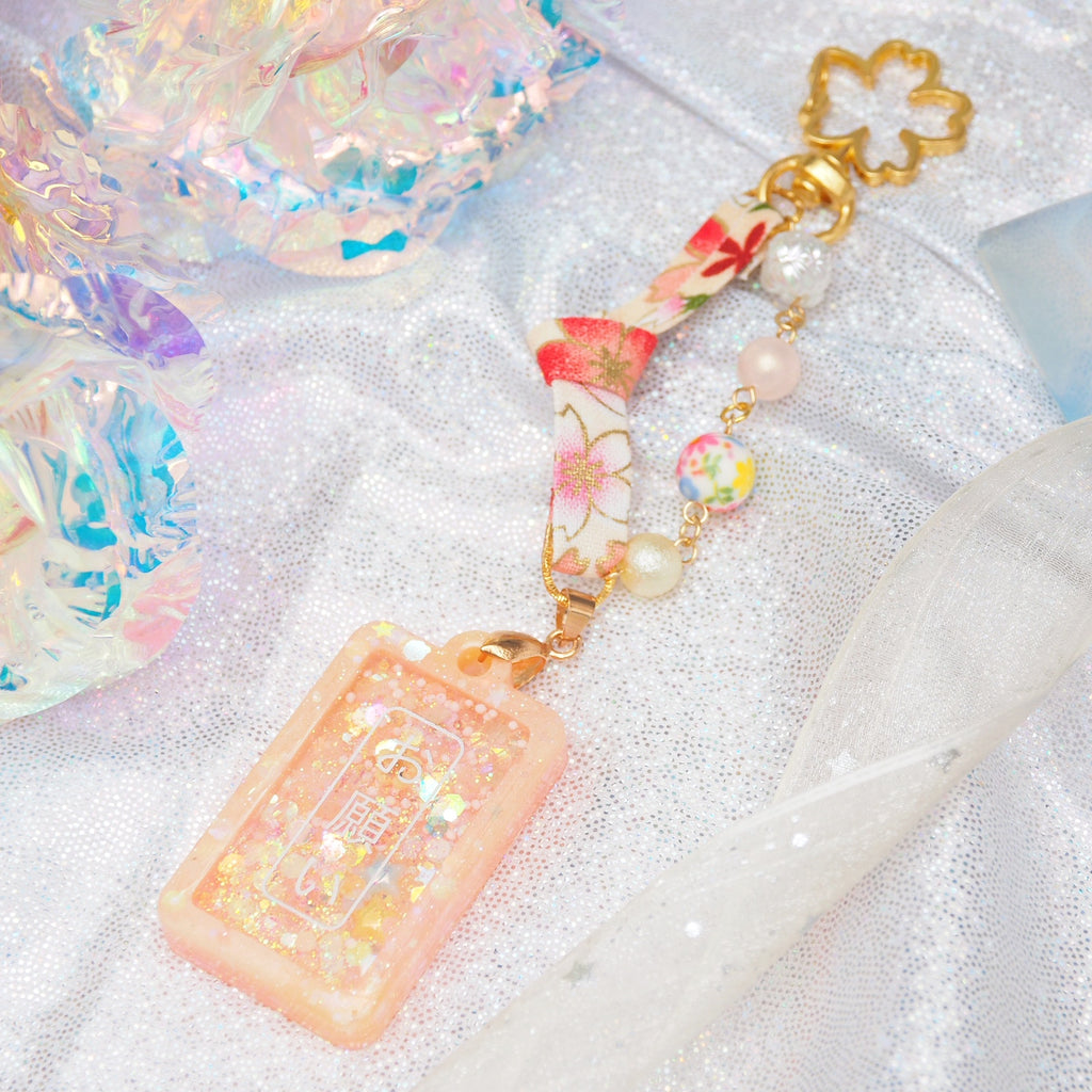 Orange Tanzaku Charm
