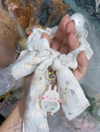 Ghostie Bun Ribbon Scrunchie