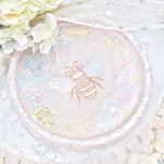 Lavender Bee Coaster / Trinket Dish